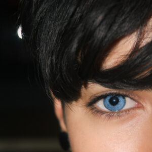 Lentilles azur